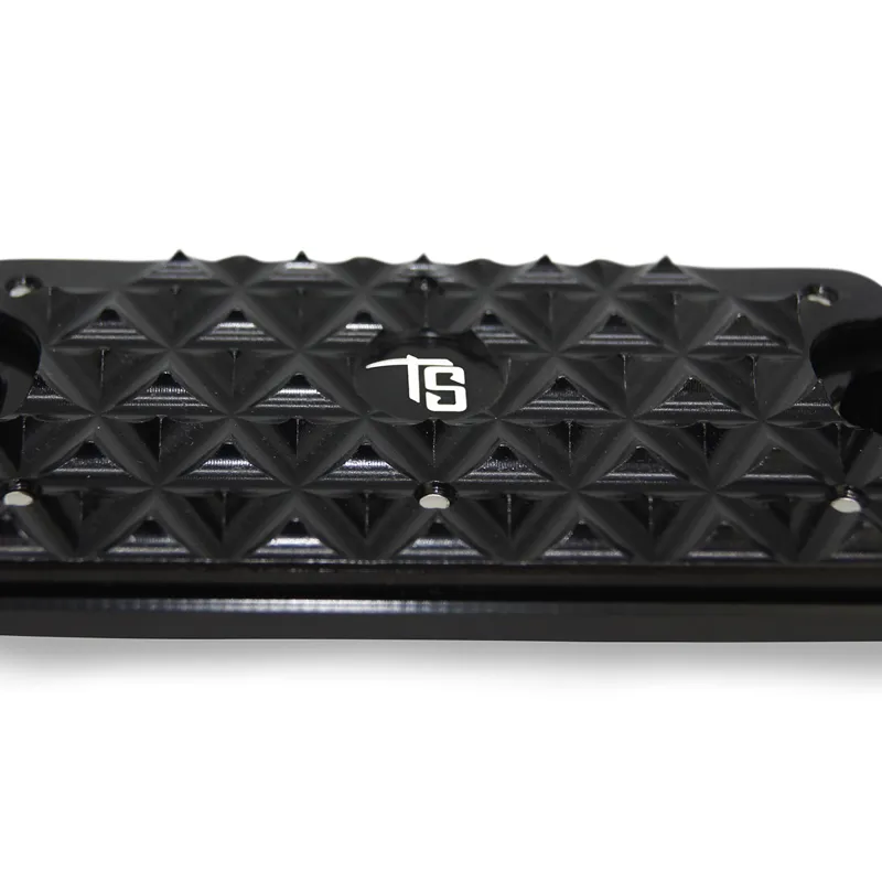 Tech Venice Evo Safety Stirrups - Black/Black-3